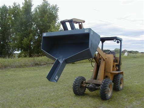 the chute skid steer bucket|skid steer bucket.